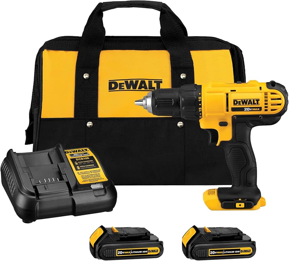 DEWALT 20V Max Cordless Drill Driver Set