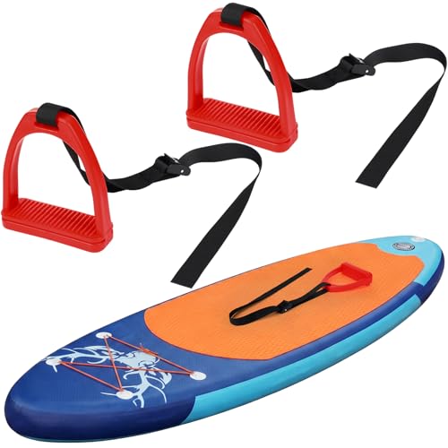 JolliLudo a Must-Have Accessory for Every Paddler, 2-Pack Paddleboard Accessories Device that Enables You to Easily Return to The Deck, Paddle Board Stirrup
