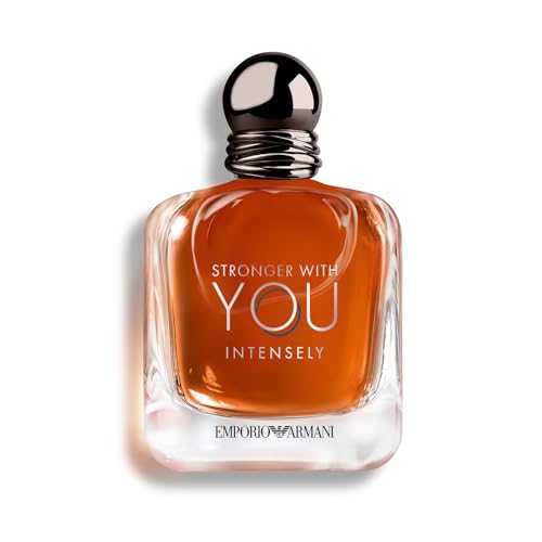 Armani Beauty Stronger With You Intensely - Warm Mens Cologne - 3.3 Fl Oz
