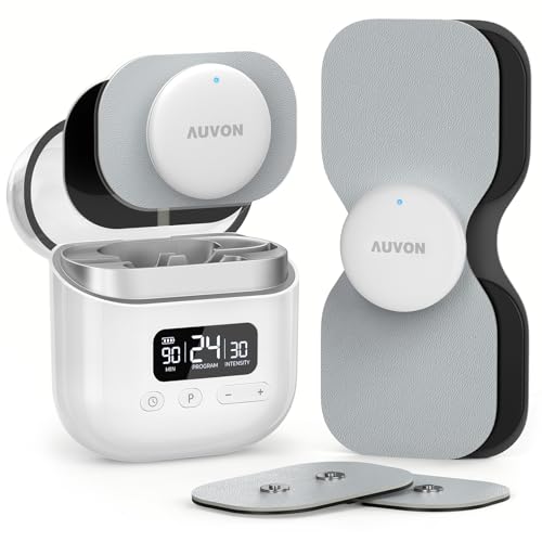 AUVON Wireless 24 Modes TENS Unit Muscle Stimulator for Pain Relief, 6 Pads