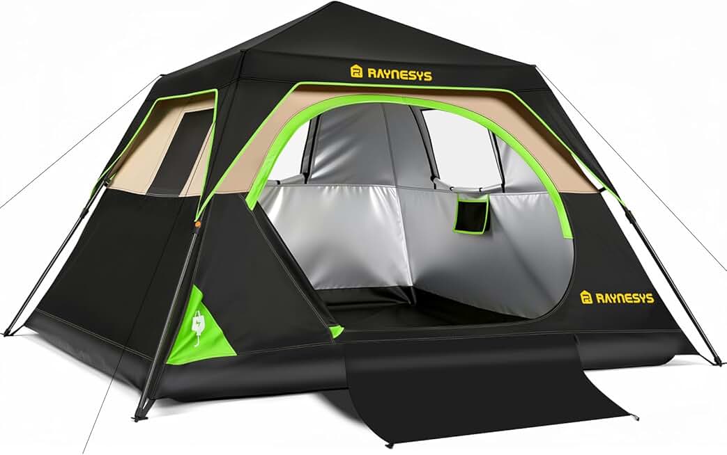 4/6 Person Instant Tent with Rainfly