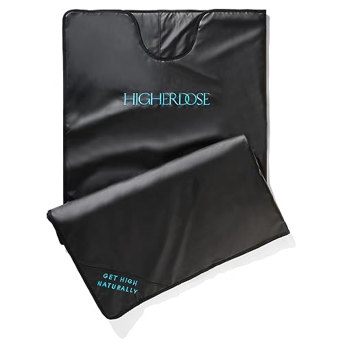 HigherDOSE Infrared Sauna Blanket with Low EMF and 9 Temp Levels