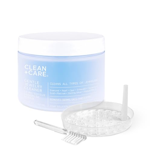 Clean + Care Gentle Jewelry Cleaner, Ammonia-Free Safe Solution