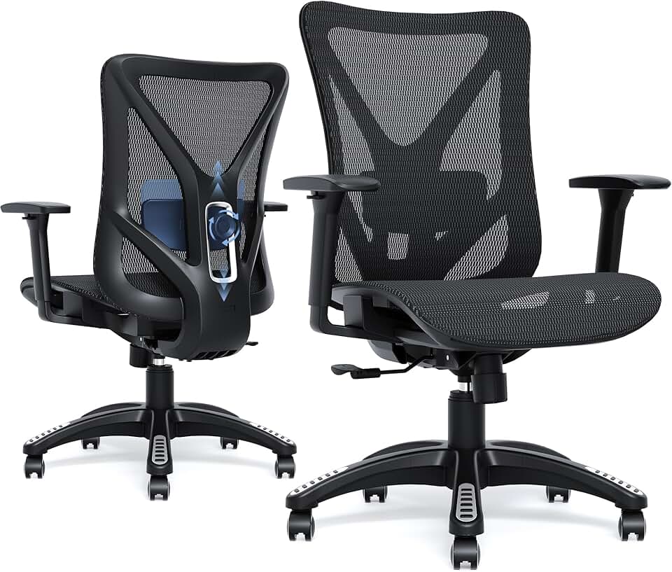 Ergonomic Office Chair, Mesh Computer Desk Chairs