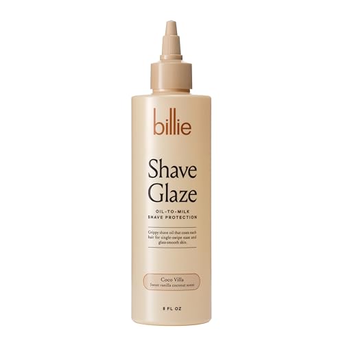 Billie Shave Glaze Shave Oil, Coco Villa, 8 oz