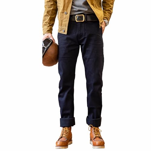 Red Tornado Vintage 14.5oz Men's Jeans Raw Selvedge Denim Pants Slim Fit