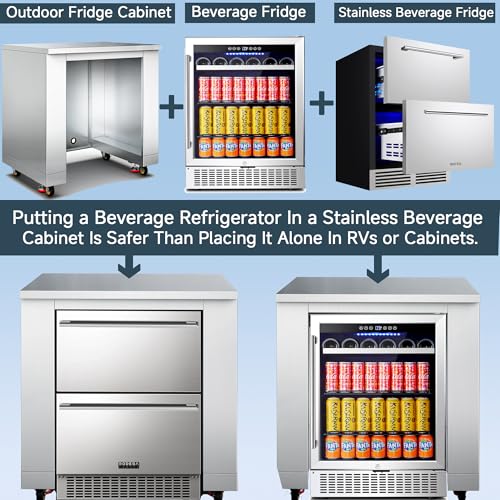 BODEGA outdoor cabinet components