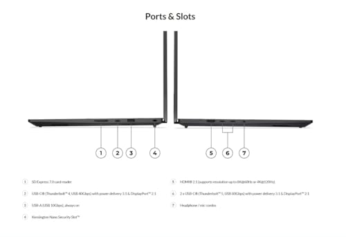 Unboxed Lenovo ThinkPad P1 Gen 8 showing sleek chassis