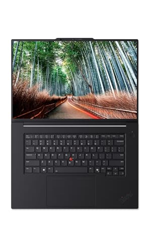 ThinkPad P1 Gen 8 interior and keyboard