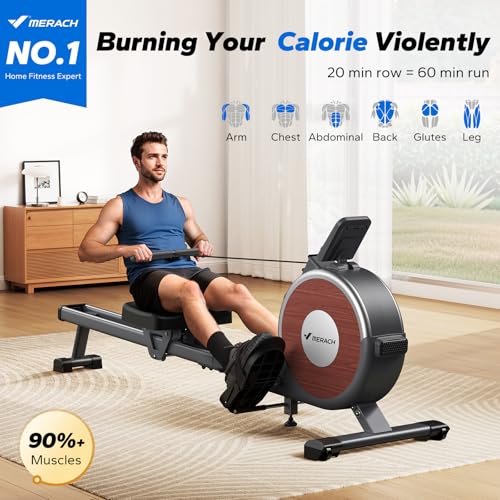 MERACH Q1S Rower components and setup