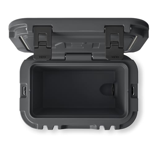 Rear view of YETI Roadie 15 showing strap and sturdy build