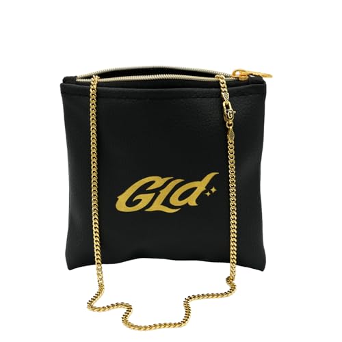 GLD Micro Cuban Link Chain for Men and Women - 3MM, 18”, 18K Gold-Plated Cuban Chain with Premium Travel Pouch – Snatch-Proof, Sweat-Proof, Fade-Resistant – Lifetime Quality, Designed in Miami