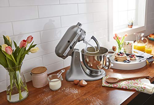 Boxed KitchenAid Artisan Series mixer and accessories