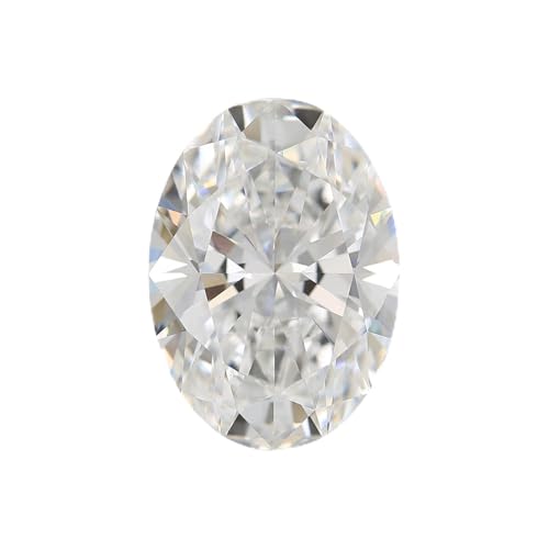 IGI Certified Lab Grown Loose Diamond, Oval Cut, 2 Ct TW (F-G Color, VVS-VS Clarity) for Making Precious Fine Jewelry