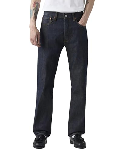 Levi's Men's 501 Original Fit Jeans (Also Available in Big & Tall), Medium Stonewash, 33W x 34L