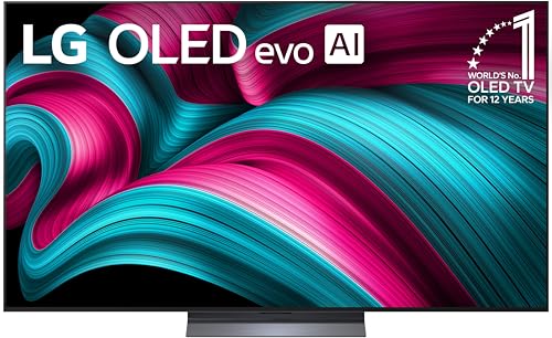 LG 65-Inch Class OLED evo AI 4K C5 Series Smart TV