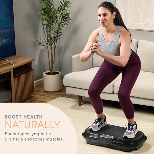 Lifepro Waver Vibration Plate with loop bands setup