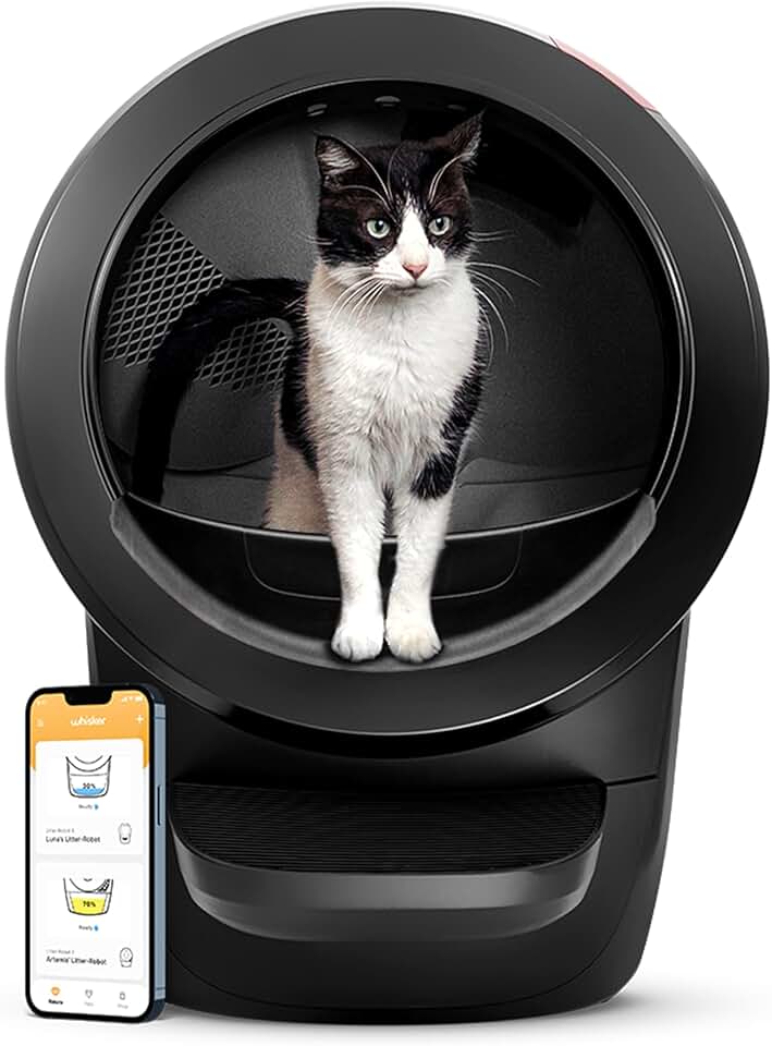 Litter-Robot 4 with Step & Fence by Whisker