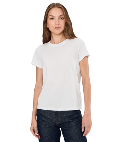 Madewell Women's Northside Vintage Tee, White Wash, M
