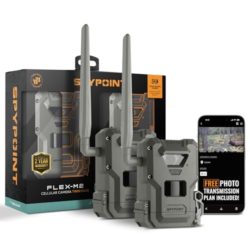SPYPOINT Flex-M2 Twin Pack Cellular Trail Camera