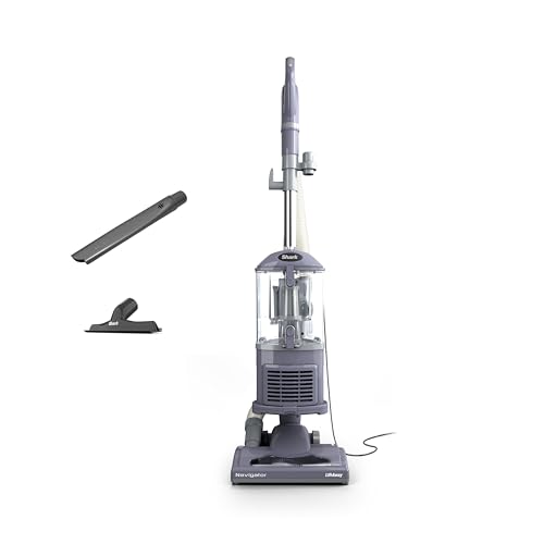 Shark Upright Vacuum Cleaner | Navigator Lift-Away | Pet Hair, Carpet & Hard Floor Cleaning | Upholstery & Crevice Tools | HEPA Filter | Swivel Steering | Large Dust Cup Capacity | Lavender | NV352