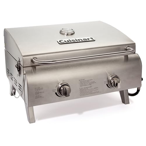Cuisinart Chef's Style Tabletop Portable Propane Grill CGG-306