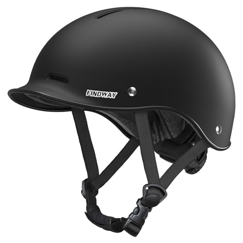 Findway Pro Bike Helmet for Adults, casque de vélo réglable pour hommes et femmes [Safety Certified] pour les trajets quotidiens, le vélo de route et le skate avec molette réglable