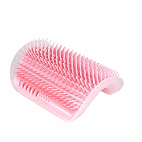 rrrrr Pet Products For Cats Brush Corner Cat Massage Self Groomer Comb Brush With Catnip Le chat frotte son visage contre un peigne qui chatouille