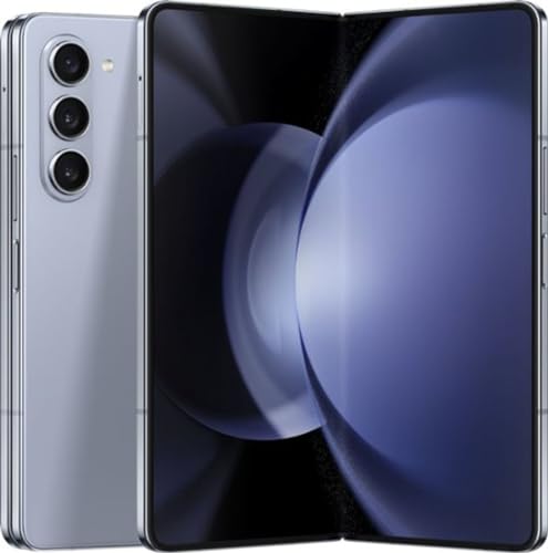 Samsung Galaxy Z Fold 5 5G US Version, 512GB, ICY Blue - Unlocked (Renewed)