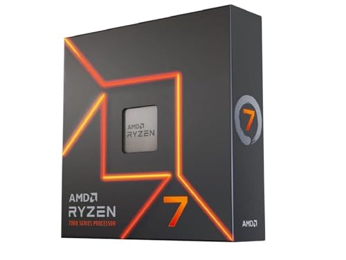Procesador de escritorio desbloqueado AMD Ryzen 7 7700X de 8 núcleos y 16 hilos