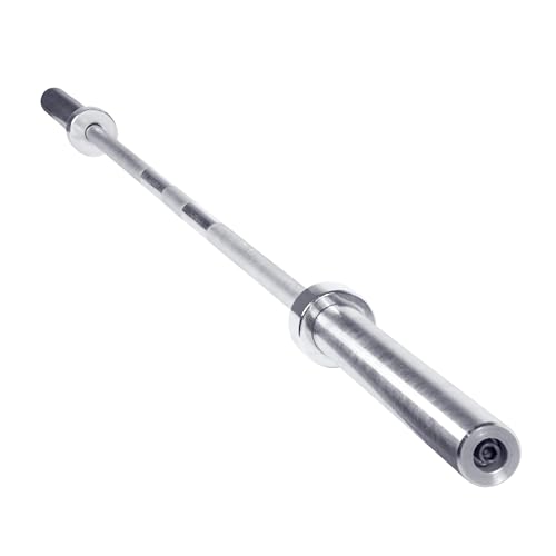 CAP 35 LB Olympic Barbell, 7ft Strength Training Weight Bar, Chrome