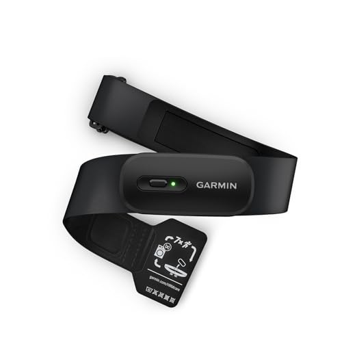 Garmin HRM 200 Heart Rate Monitor, datos precisos de frecuencia cardíaca y HRV, cómoda correa lavable a máquina, M-XL