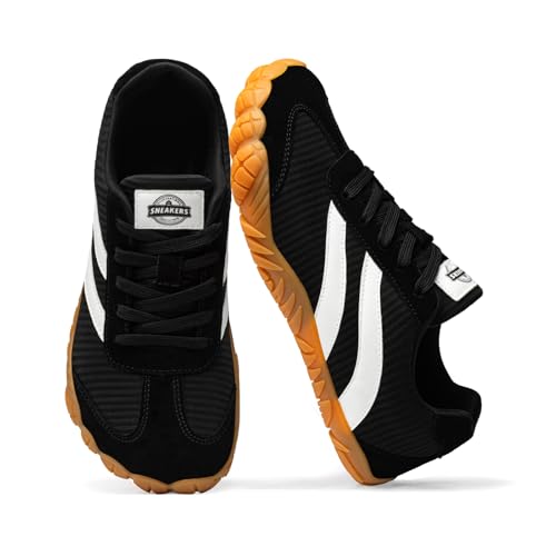 Barefoot Shoes Women Casual Sneakers,Wide Toe Box Shoes Women Zero Drop Barefoot Shoe Men,Minimalist Trail Running Shoe,Non-Slip Lightweight Breathable Comfortable Fashion Walking Hiking Shoes Unisex
