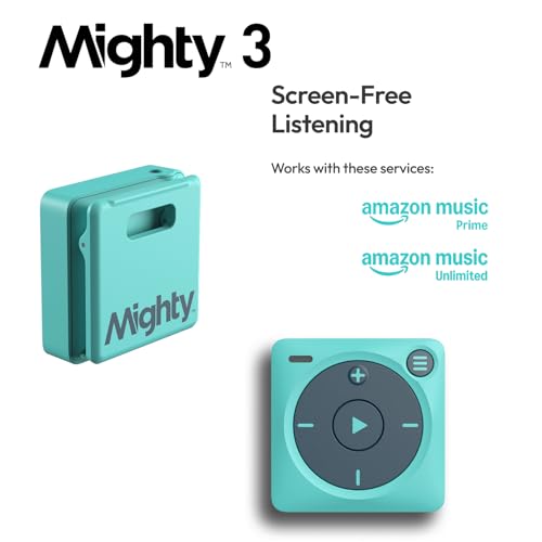 Mighty 3 synced playlists on the go