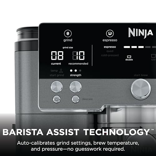 Ninja Luxe Premier tamping tool and storage