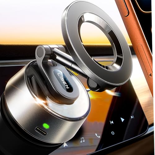 LISEN Suction Phone Mount on car dash