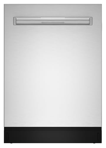 SHARP SDW6767HS dishwasher interior with LED lighting