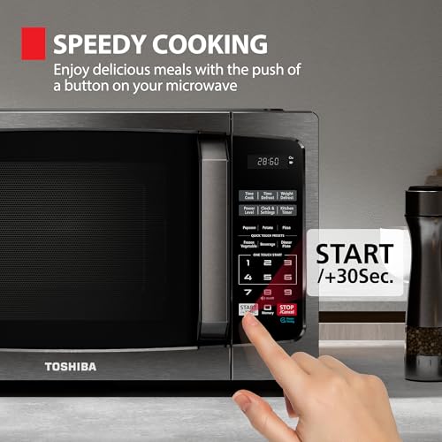 Back view of Toshiba ML-EM09PA(BS) showing the compact profile
