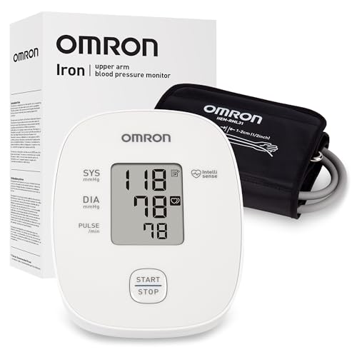 OMRON Iron Blood Pressure Monitor & Upper Arm Blood Pressure Cuff