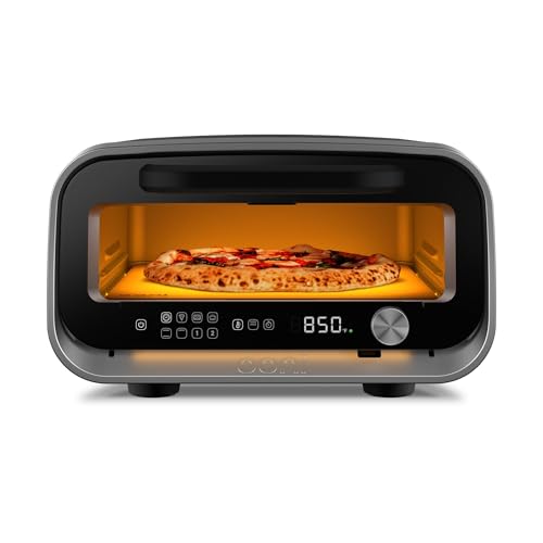 Ooni Volt 2 Electric Indoor Pizza Oven - Versatile Countertop Electric Toaster Oven, Cook 12 Inch Pizzas and More - Charcoal Grey