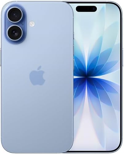Apple iPhone 17, US Version, 256GB, eSIM, Mist Blue- Unlocked (Renewed)