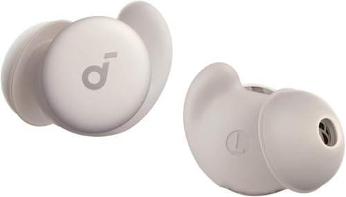 Soundcore Sleep A20 by Anker Sleep Earbuds, Noise Blocking Sleep Headphones, Small Earplugs for Side Sleepers, 80H Playtime, Stream Content via Bluetooth 5.3, Sleep Monitor, Personal Alarm (Renewed)