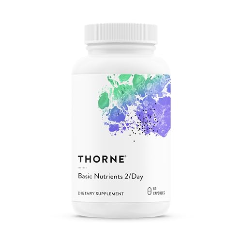 THORNE Basic Nutrients 2/Day, Vitamin & Mineral Formula, 60 Capsules