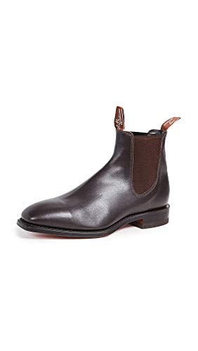 R.M. Williams Men's Classic Leather Chelsea Boots, Brown, 14 Medium US