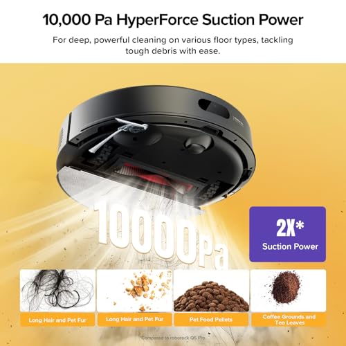 roborock Q7 M5+ docking station and self-empty base