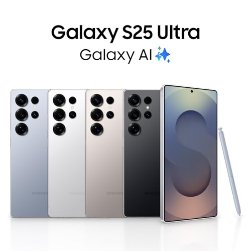 Photography of Samsung Galaxy S25 Ultra Renewed packaging and phone