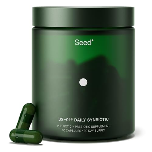 Seed DS-01 Daily Synbiotic - Adult Probiotic + Prebiotic - 30-Days with Jar