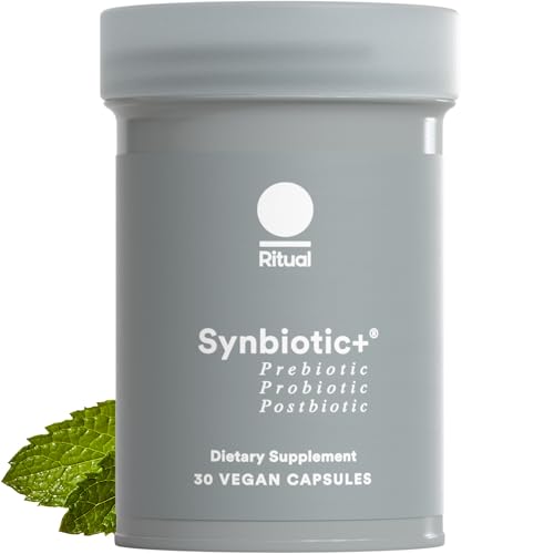 Ritual Synbiotic+ 3-in-1 Probiotic Supplement - 30 Capsules - 30 Servings