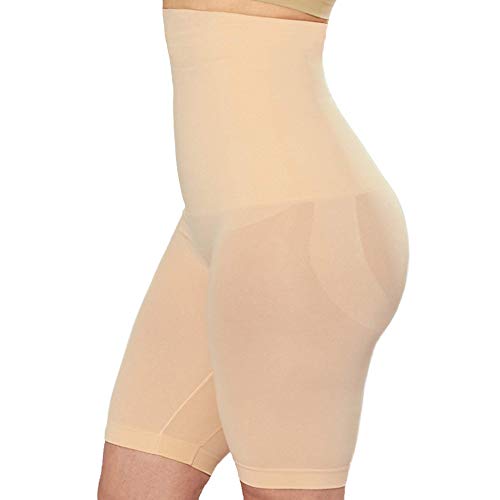 SHAPERMINT High Waisted Shapewear Shorts, Tummy Control Under Dress S-4XL