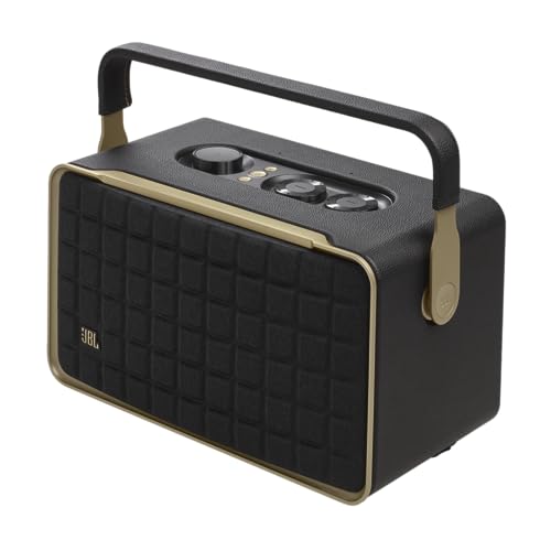 JBL Authentics 300 Portable Smart Speaker with Voice Control - Black